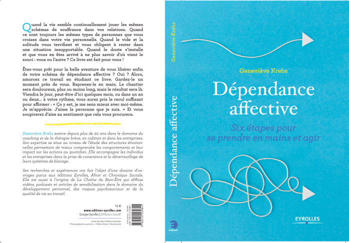 couverture livre dépendance affective six étapes pour se prendre en mains et agir Geneviève Krebs Eyrolles